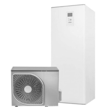 Alpha Innotec L12 Split – HT12 (9-12k W) šilumos siurblys su 180 L talpa - TavoSildymas.eu