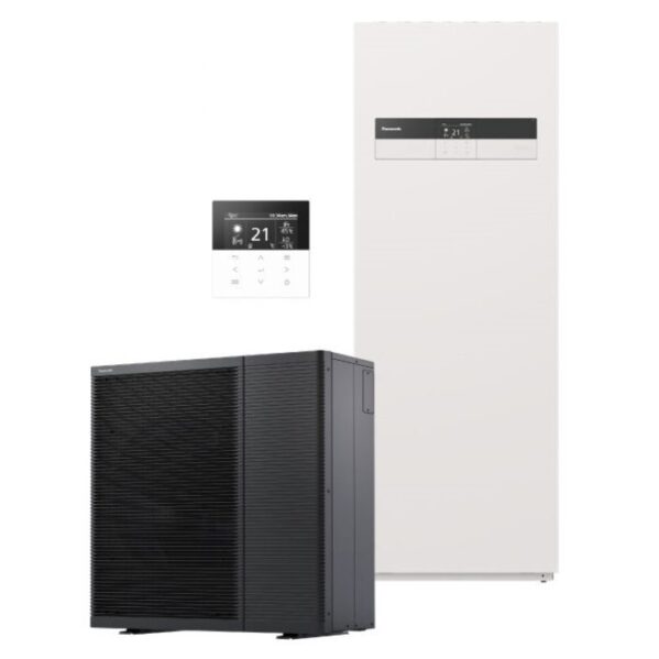 PANASONIC Šilumos siurblys oras-vanduo Aquarea K karta 5 kW su integruotu Boileriu 185 L WH-ADC0509L3E5 WH-WDG05LE5 5 kW - - TavoSildymas.eu