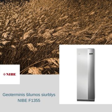 Geoterminis šilumos siurblys NIBE F1355 (4-28 kW) - TavoSildymas.eu