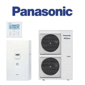 PANASONIC Šilumos siurblys oras-vanduo Aquarea T-Cap 9kW split WH-SXC09H3E8 WH-UX09HE8 9kW - - TavoSildymas.eu