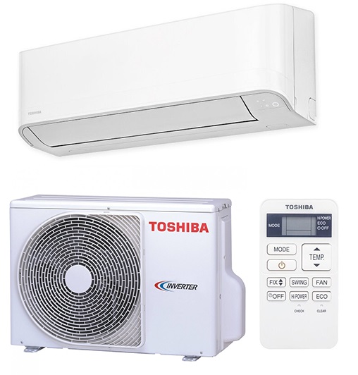 Šilumos siurblys oras-oras TOSHIBA Aurora+ RAS-35E2AVG-ND/ RAS-35E2KVG-ND (3.50-4.20 kw) -25 - TavoSildymas.eu