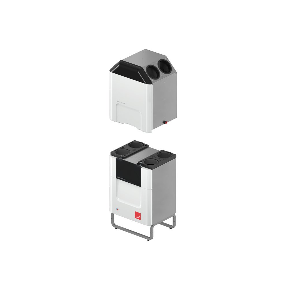 Temperatūros reguliavimo prietaisas Zehnder ComfoClime 24 su Zehnder ComfoAir Q450 ERV ir priedais - TavoSildymas.eu