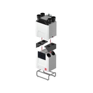 Temperatūros reguliavimo prietaisas Zehnder ComfoClime 24 su Zehnder ComfoAir Q450 ERV ir priedais - TavoSildymas.eu