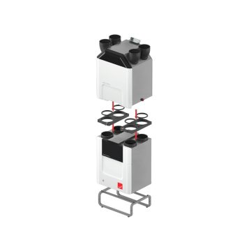 Temperatūros reguliavimo prietaisas Zehnder ComfoClime 24 su Zehnder ComfoAir Q450 ERV ir priedais - TavoSildymas.eu