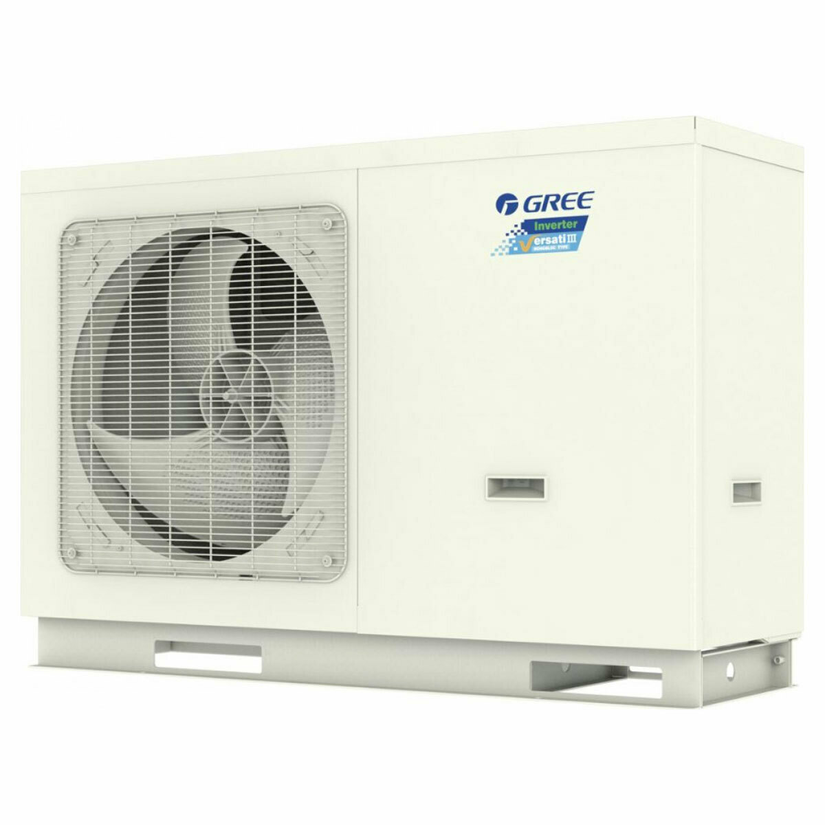 Šilumos siurblys oras-vanduo Gree Versati IV monoblokas S1GRE-GRS-CQ8.0PD/NHG3-E (8.20 – 8.30 kw) 1Ø -25 - TavoSildymas.eu