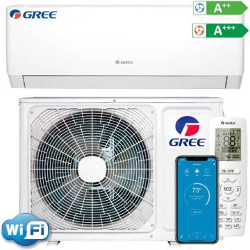 GREE sieninis oro kondicionierius PULAR GWH12AGB-K6DNA1A/I + GWH12AGB-K6DNA1A/O 3,2/3,4 kW - TavoSildymas.eu