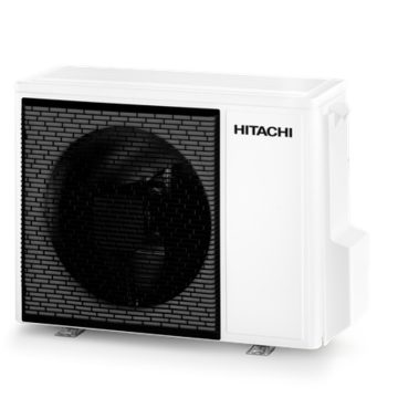 Šilumos siurblys oras-vanduo HITACHI Yutaki AirH2O 600 SCombi 6 kw su integr. 220 ltr.talpa 1Ø -20 - TavoSildymas.eu