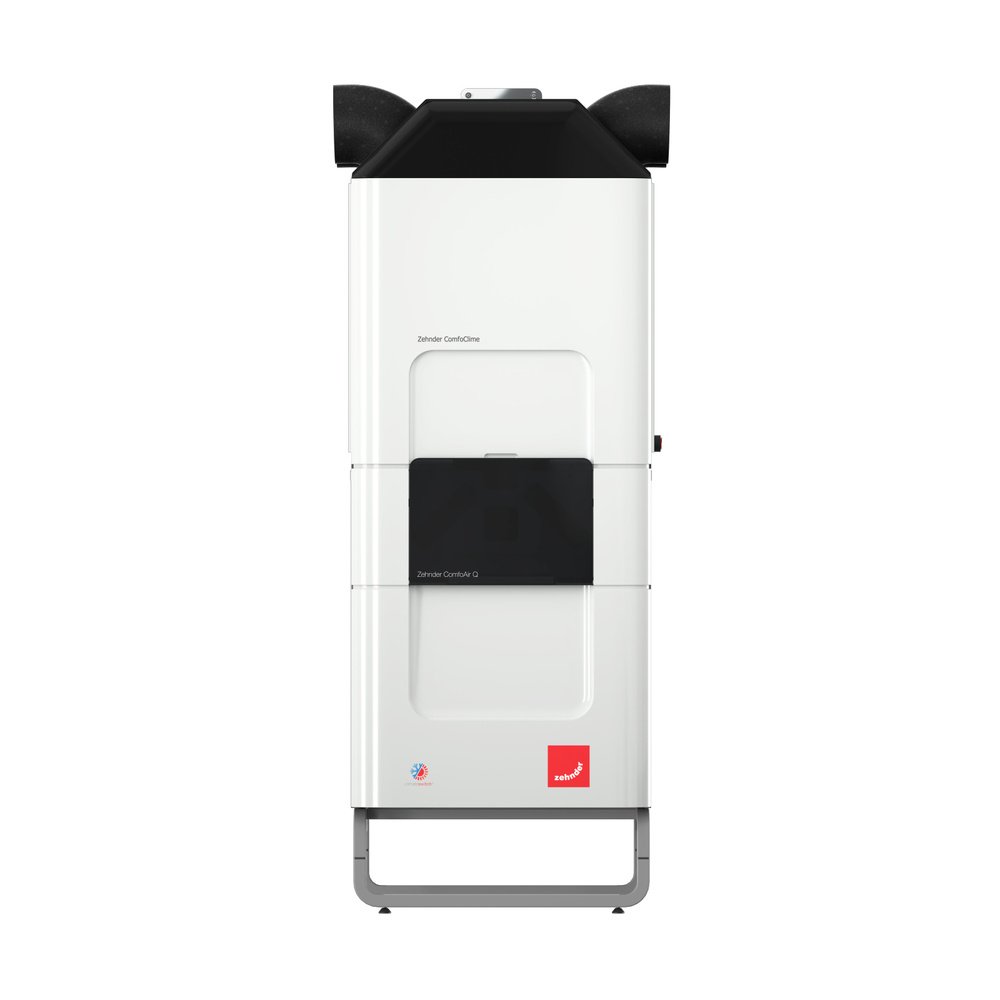 Temperatūros reguliavimo prietaisas Zehnder ComfoClime 24 su Zehnder ComfoAir Q450 ERV ir priedais - TavoSildymas.eu