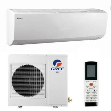 Šilumos siurblys oras-oras oro kondicionierius Gree Lomo Nordic GWH12QCXB-K6DNC2F/I + GWH12AFC-K6DNA2F/O 3,5/3,67 kW - TavoSildymas.eu