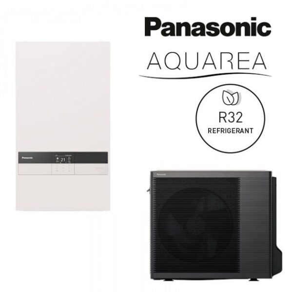 PANASONIC Šilumos siurblys oras-vanduo K karta, 5 kW, vienfazis split WH-SDC0309K3E5 WH-UDZ05KE5 5kW - - TavoSildymas.eu