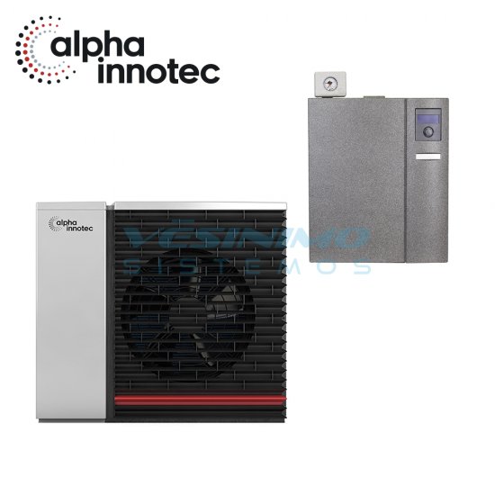 alpha innotec HYBROX 16 monoblokinis šilumos siurblys su hidraulikos moduliu HV 9H, 6.2-13 kW (trifazis) - TavoSildymas.eu