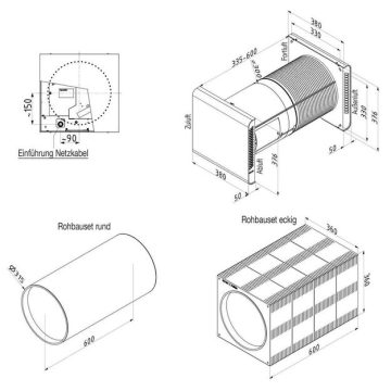 Mini rekuperatorius Zehnder ComfoSpot 50 - TavoSildymas.eu